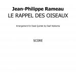 Rameau, Jean-Philippe: Le Rappel des Oiseaux