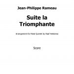 Rameau, Jean-Philippe: Suite la triomphante