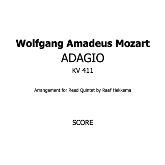 Mozart, W.A.: Adagio KV 411