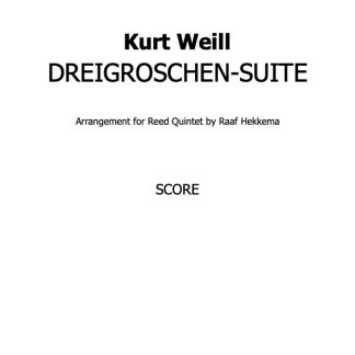 Weill, Kurt: Dreigroschen-Suite